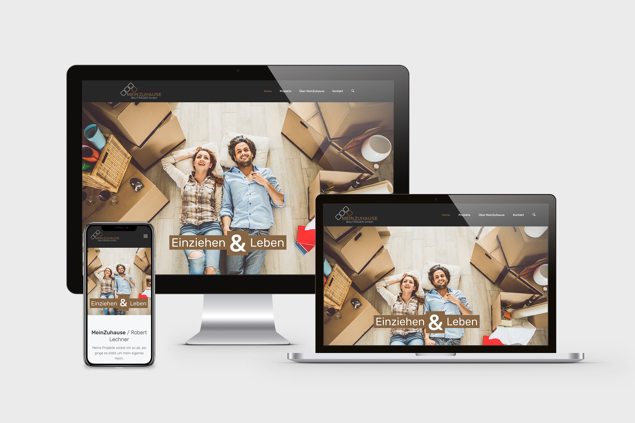 MeinZuhause Webdesign, Corporate Design