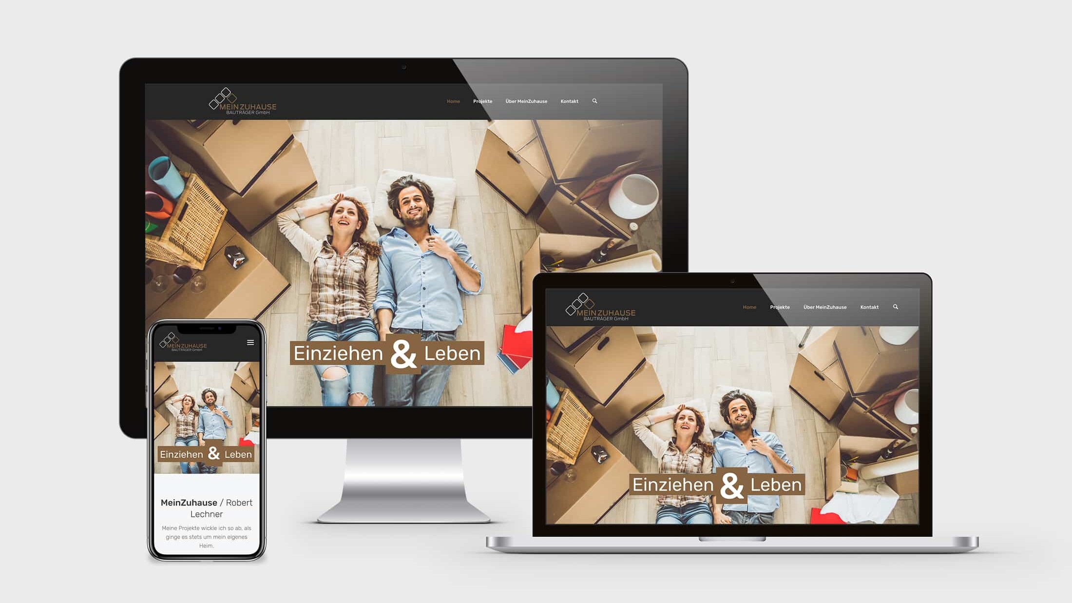 MeinZuhause Webdesign, Corporate Design