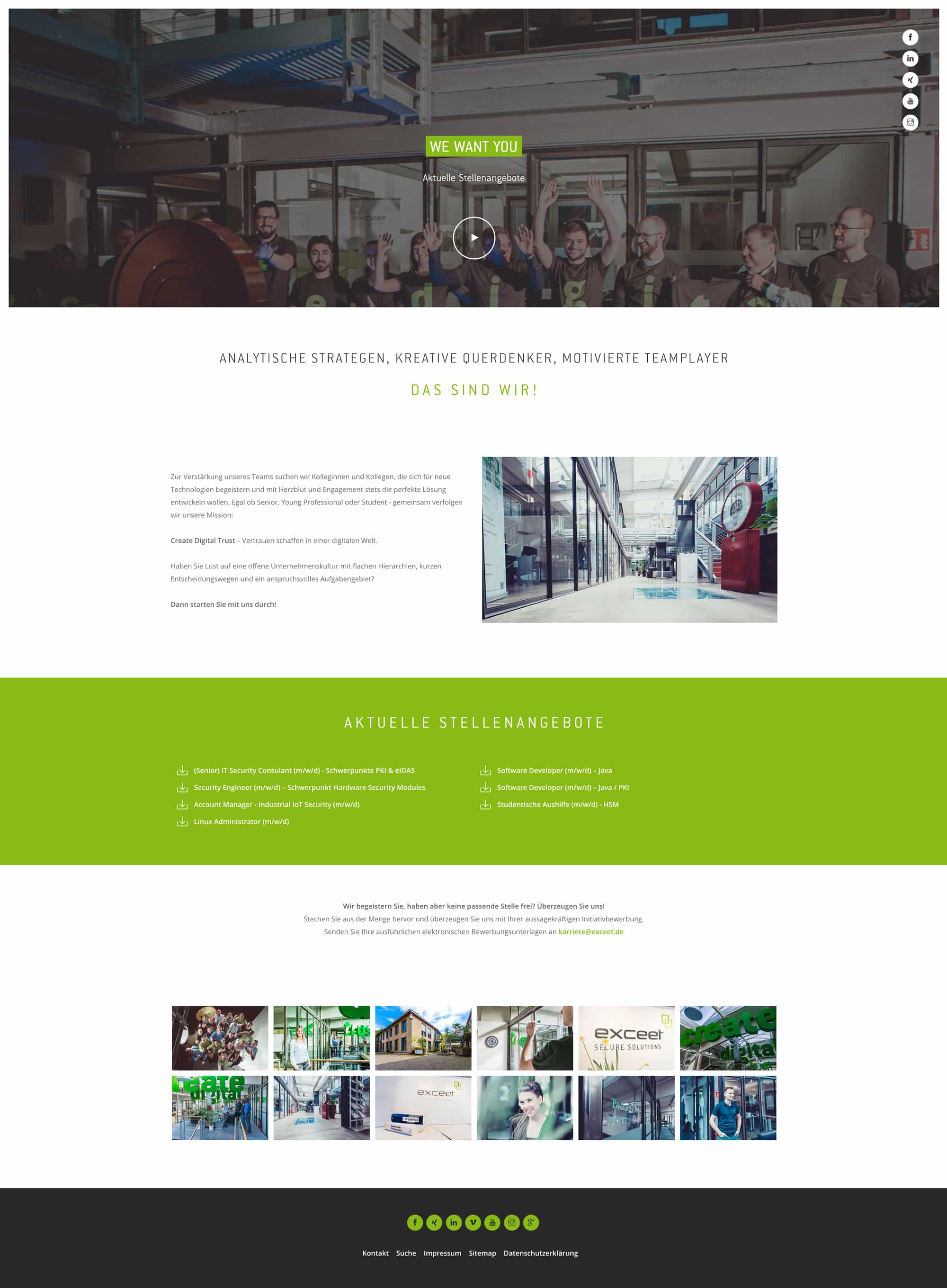 exceet secure solutions website karriere 1