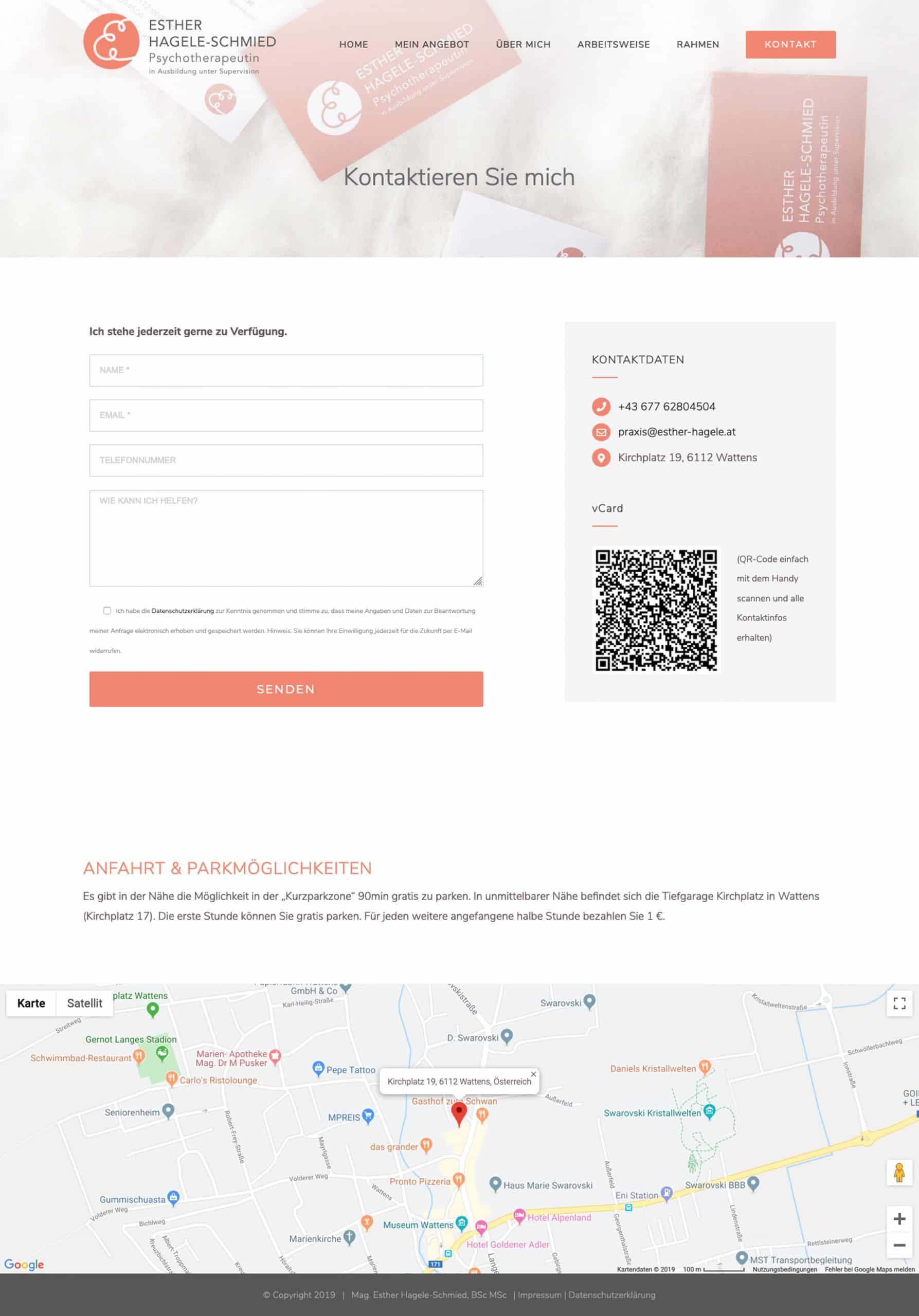 Homepage Psychotherapeutin Esther Hagele Wattens Hall