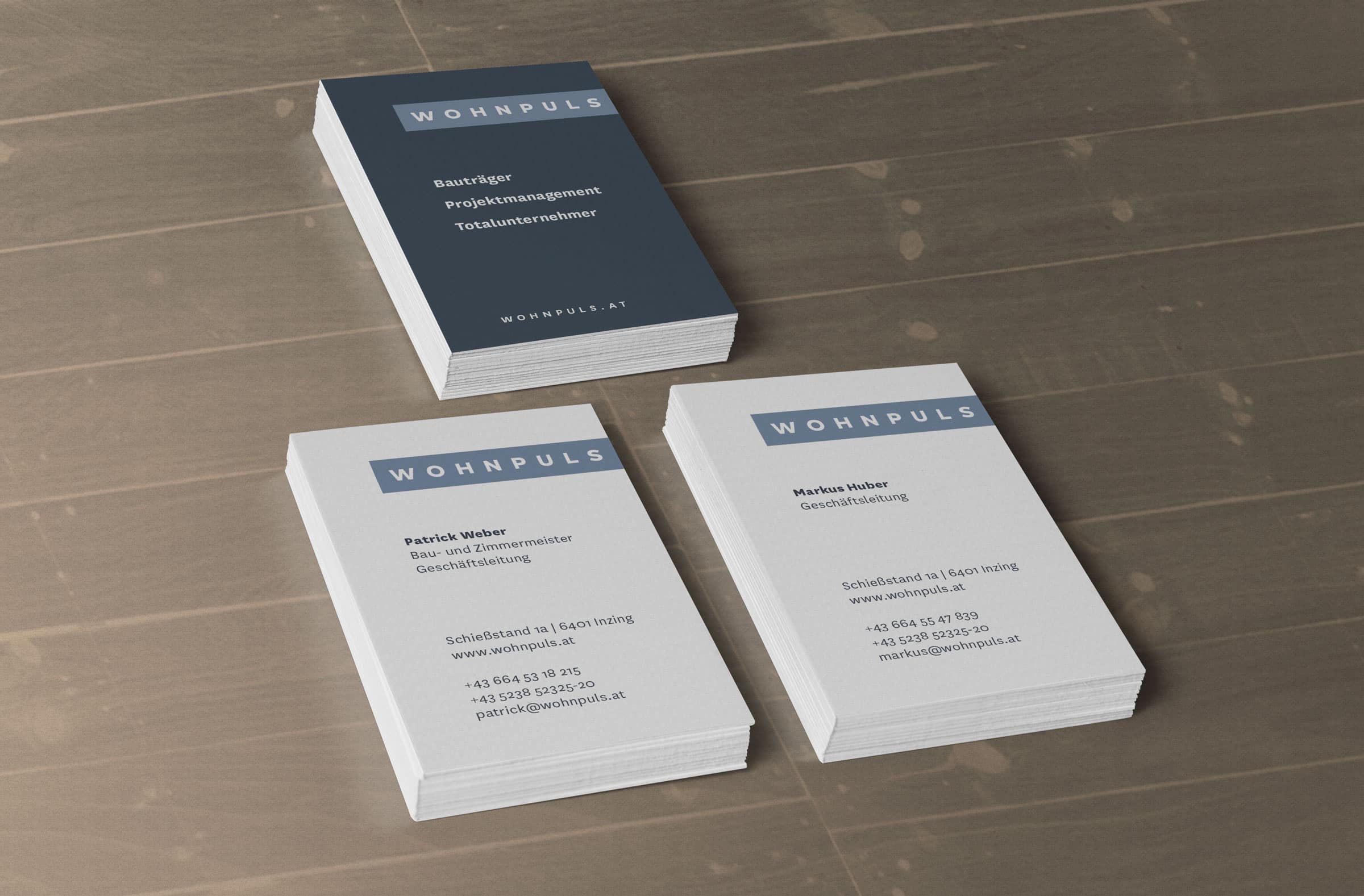 Visitenkarten - Wohnpuls GmbH