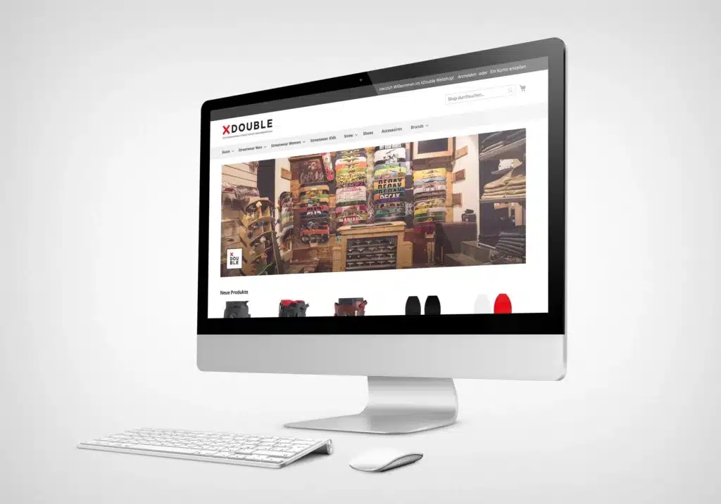 XDouble E-Commerce Webshop