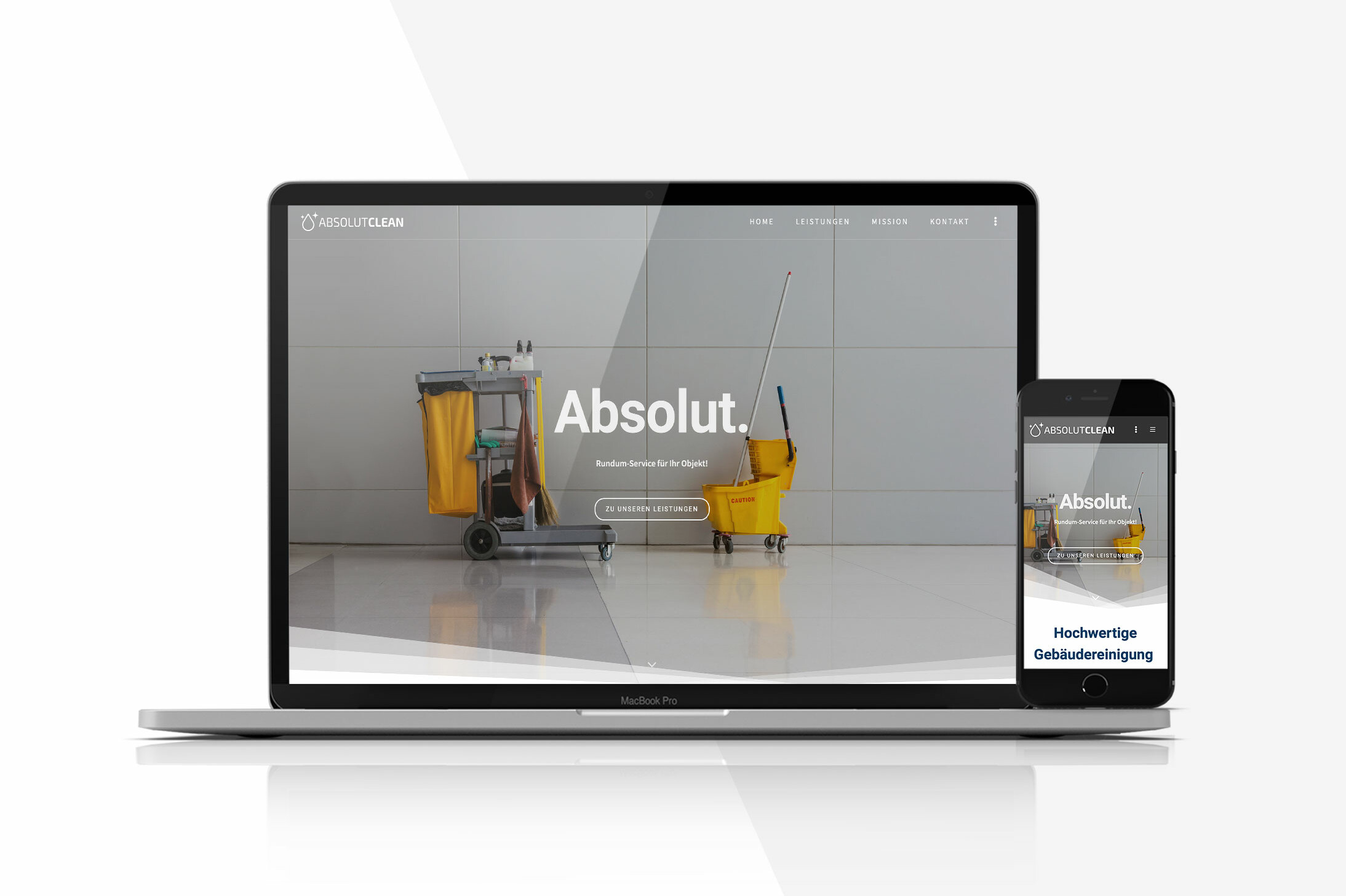 absolutclean responsive design uai