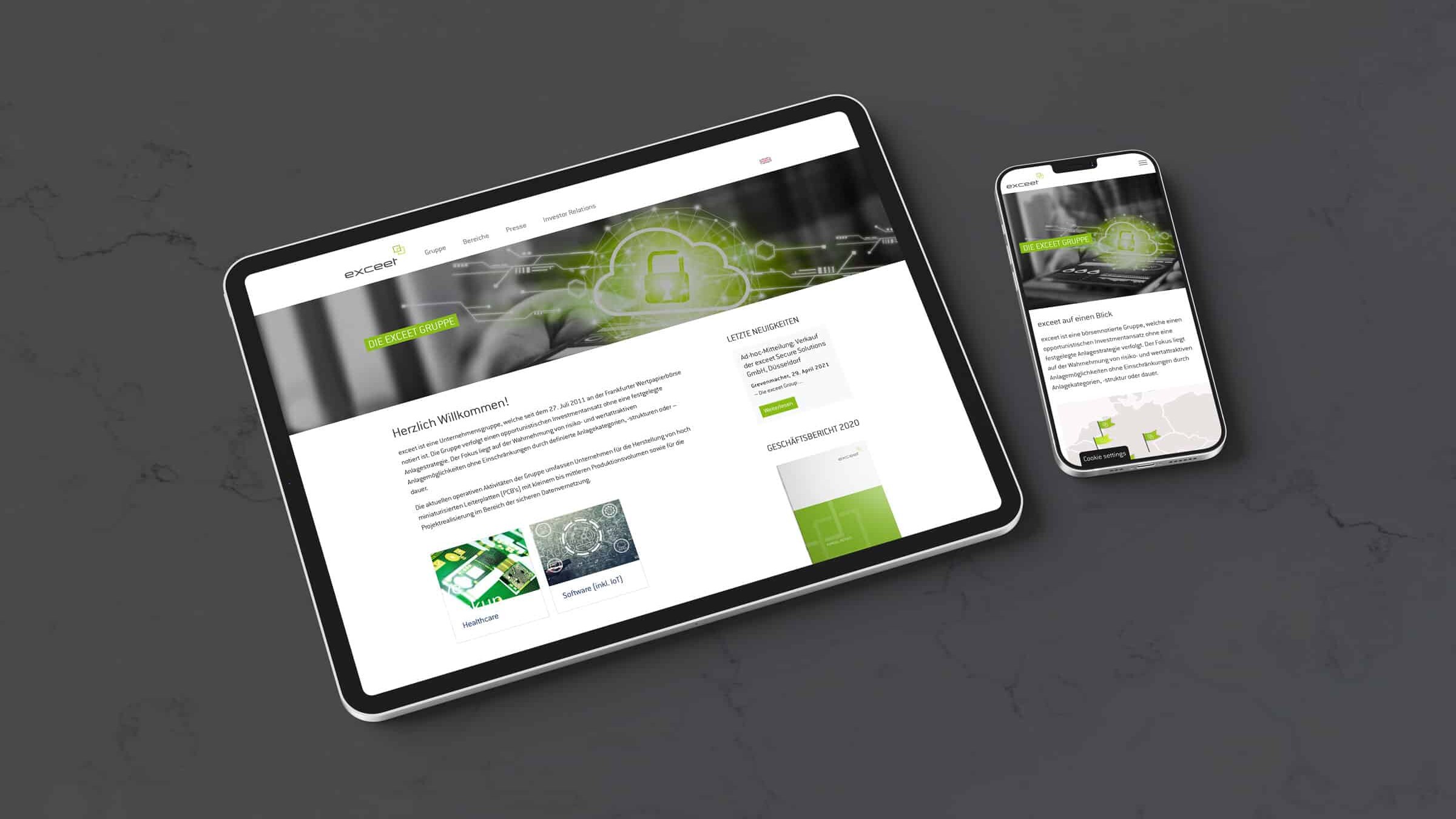 exceet group sca website webdesign responsive 1 uai