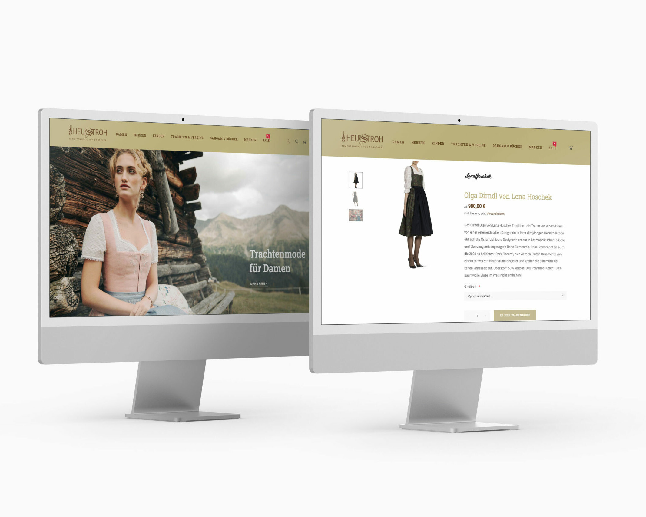 Heu & Stroh Innsbruck - Trachtenmode Rauscher - Webshop Online Shop
