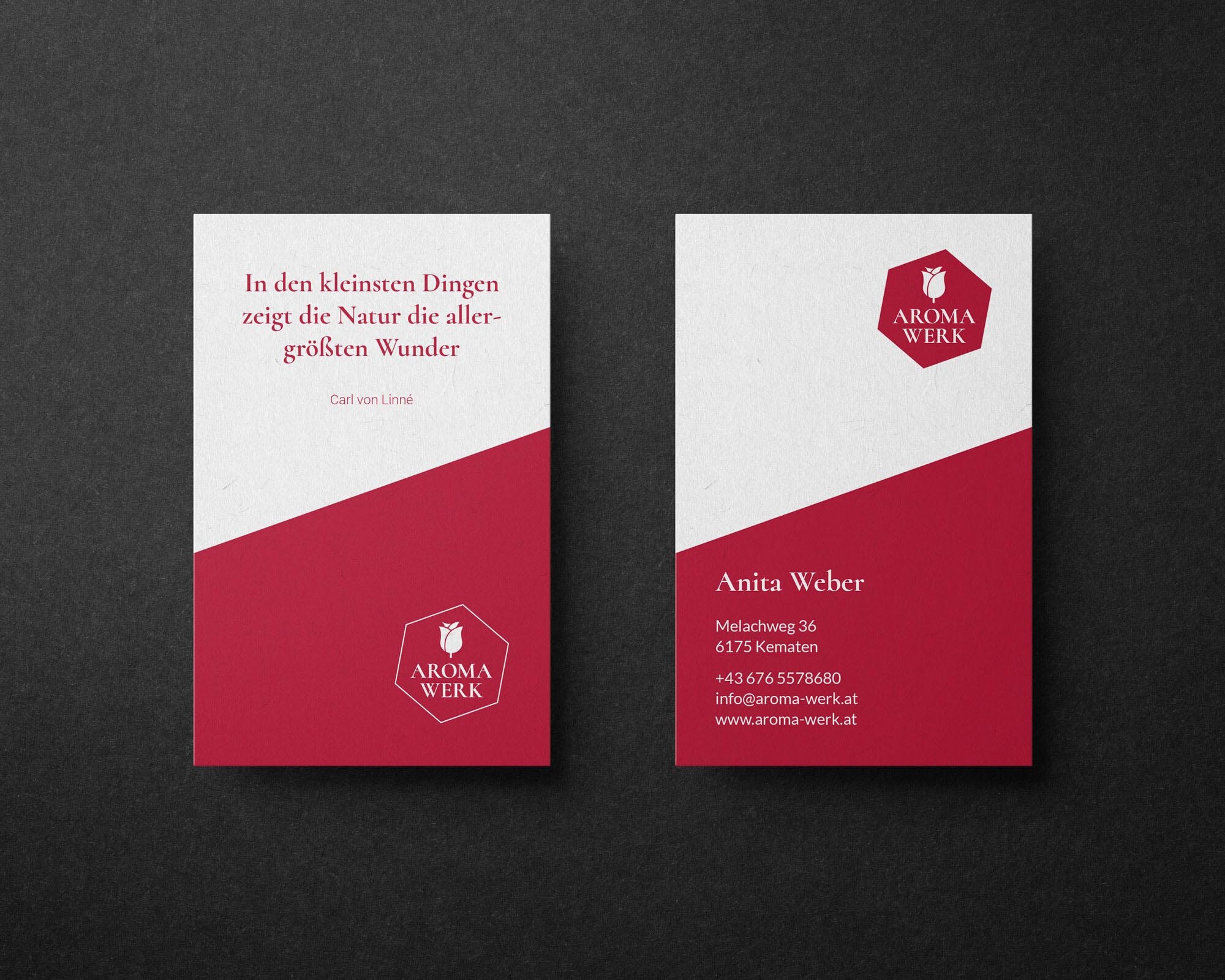 Aromawerk Logodesign Corporate Design - Grafikdesign - Andreas Huber Tirol