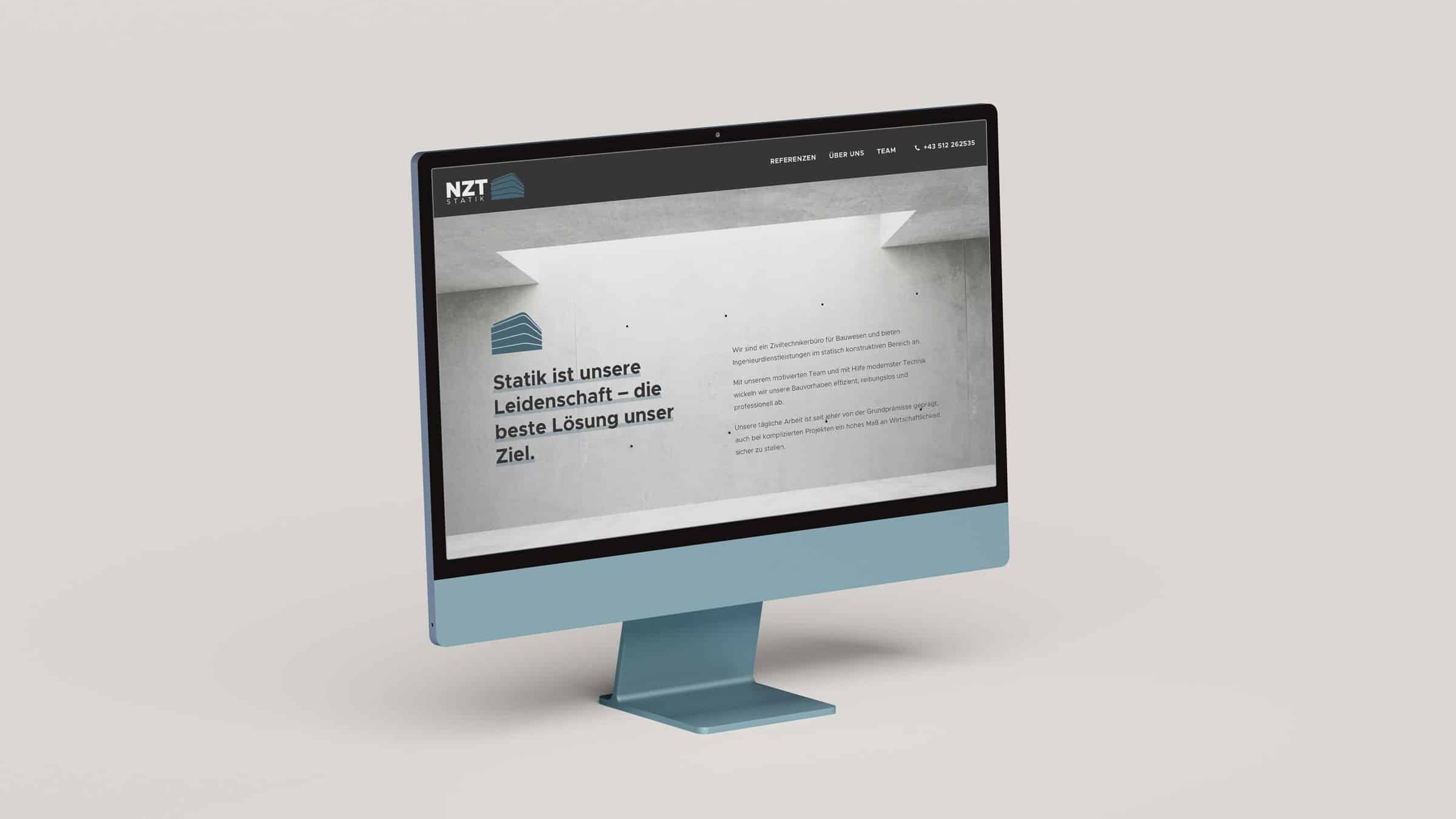 NZT Neuner Ziviltechniker Webdesign Webseite | Rum, Tirol