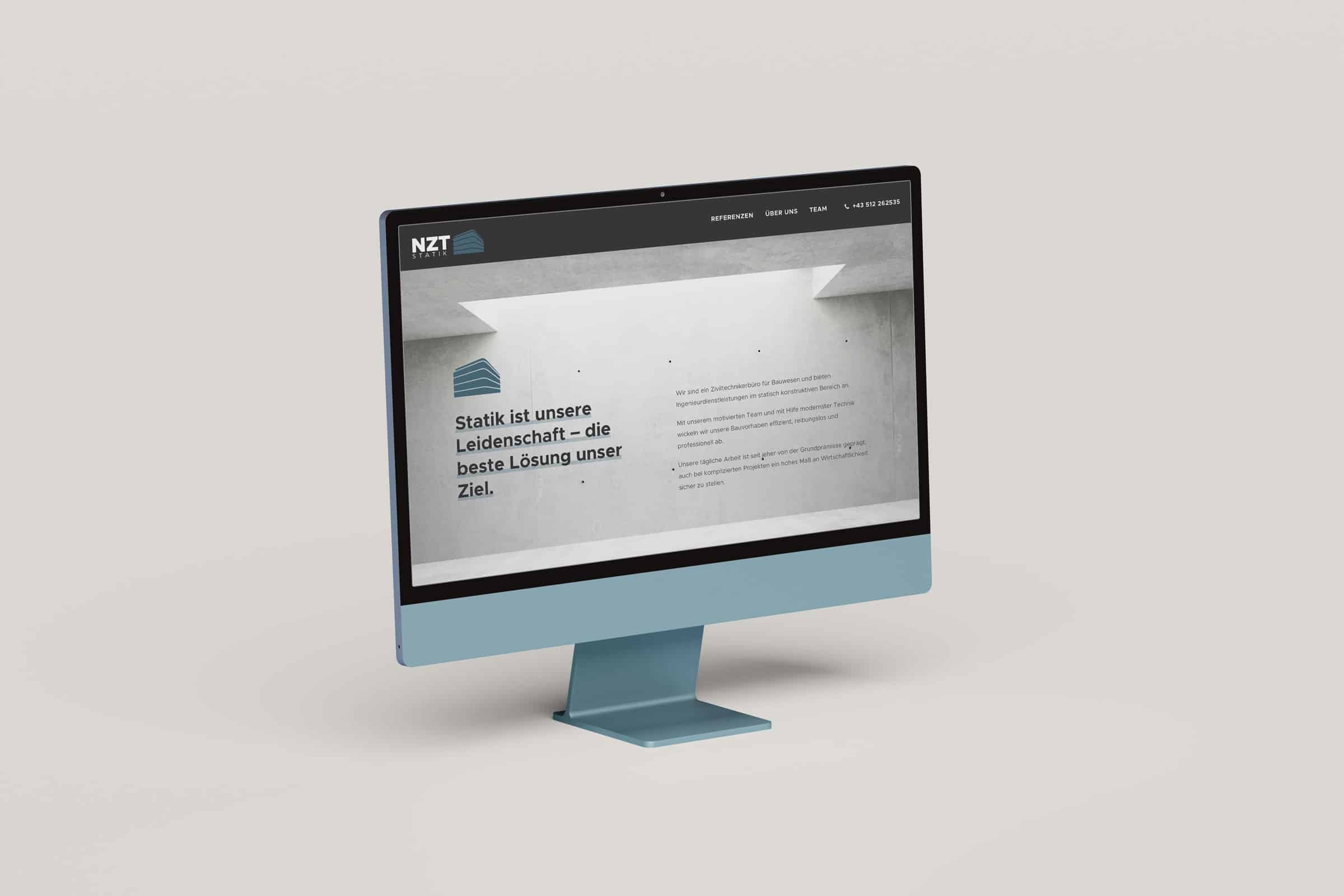 NZT Neuner Ziviltechniker Webdesign Webseite | Rum, Tirol