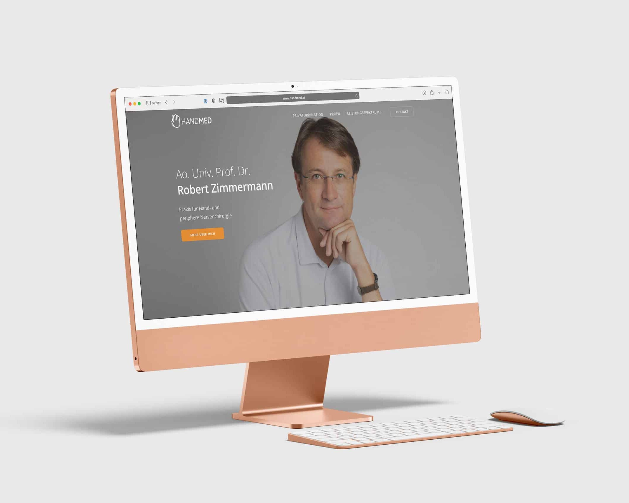 Webdesign f&uuml;r &Auml;rzte - Andreas Huber Tirol