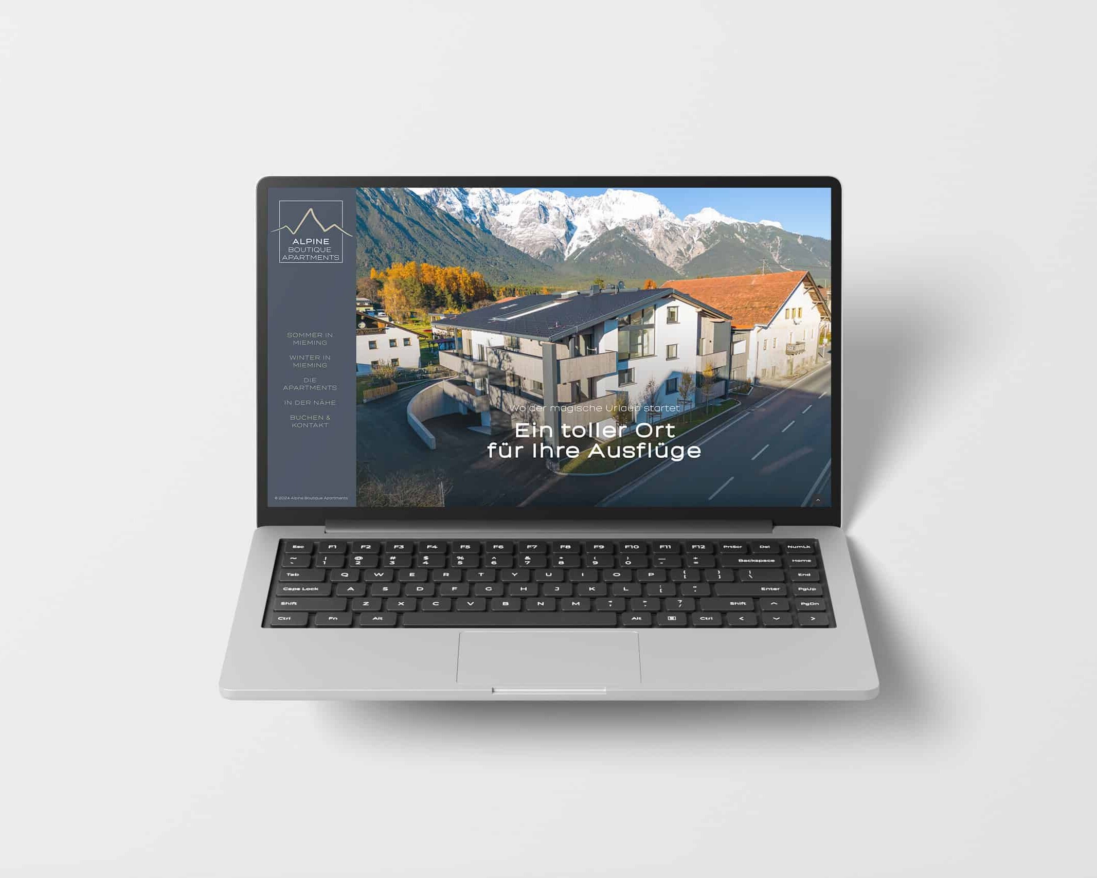 Webdesign Tourismus Tirol | Andreas Huber - Alpine Boutique Apartments