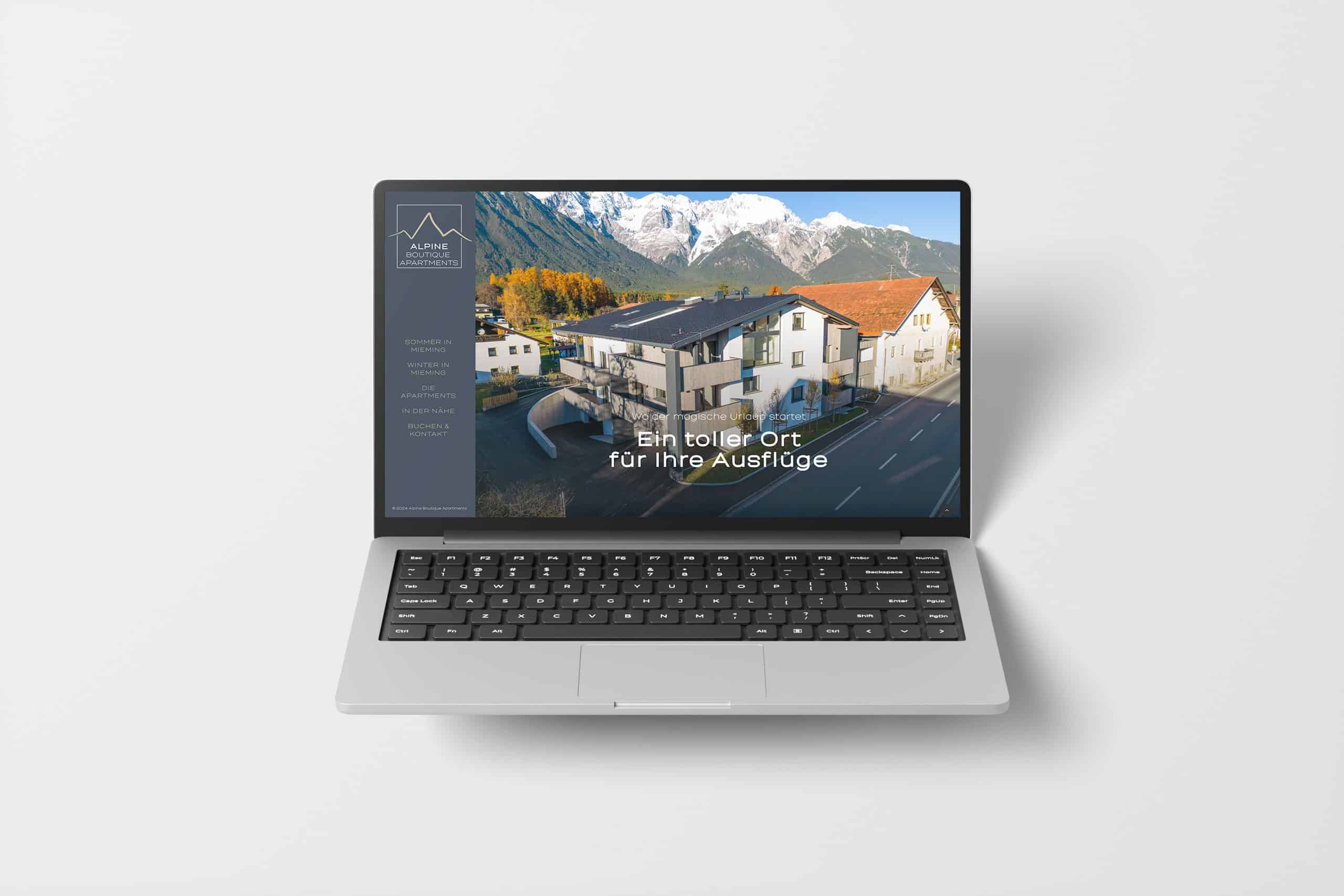 Webdesign Tourismus Tirol | Andreas Huber - Alpine Boutique Apartments