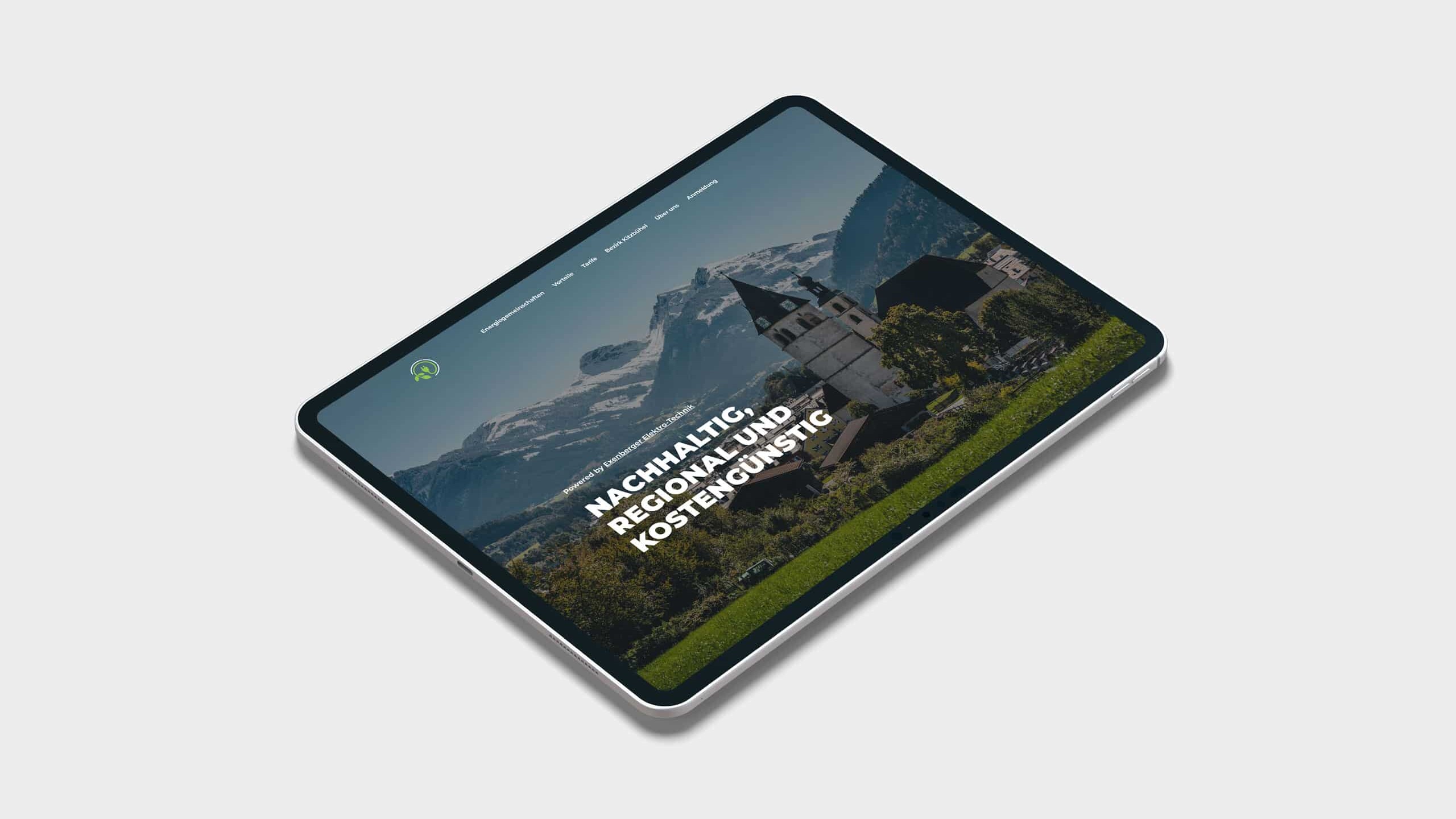 Webdesign Energiegemeinschaft Kitzb&uuml;hel - Tirol