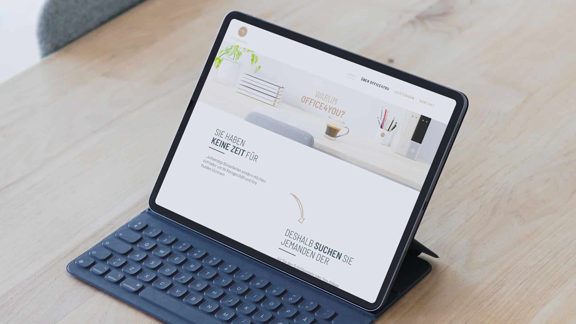 Office4You - Webseite Office Management - Melanie Lehner