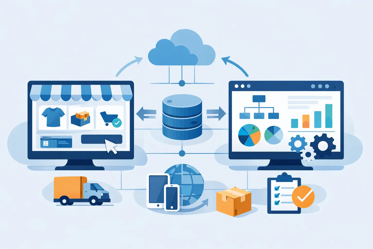 ERP-Anbindung für Webshops richtig planen