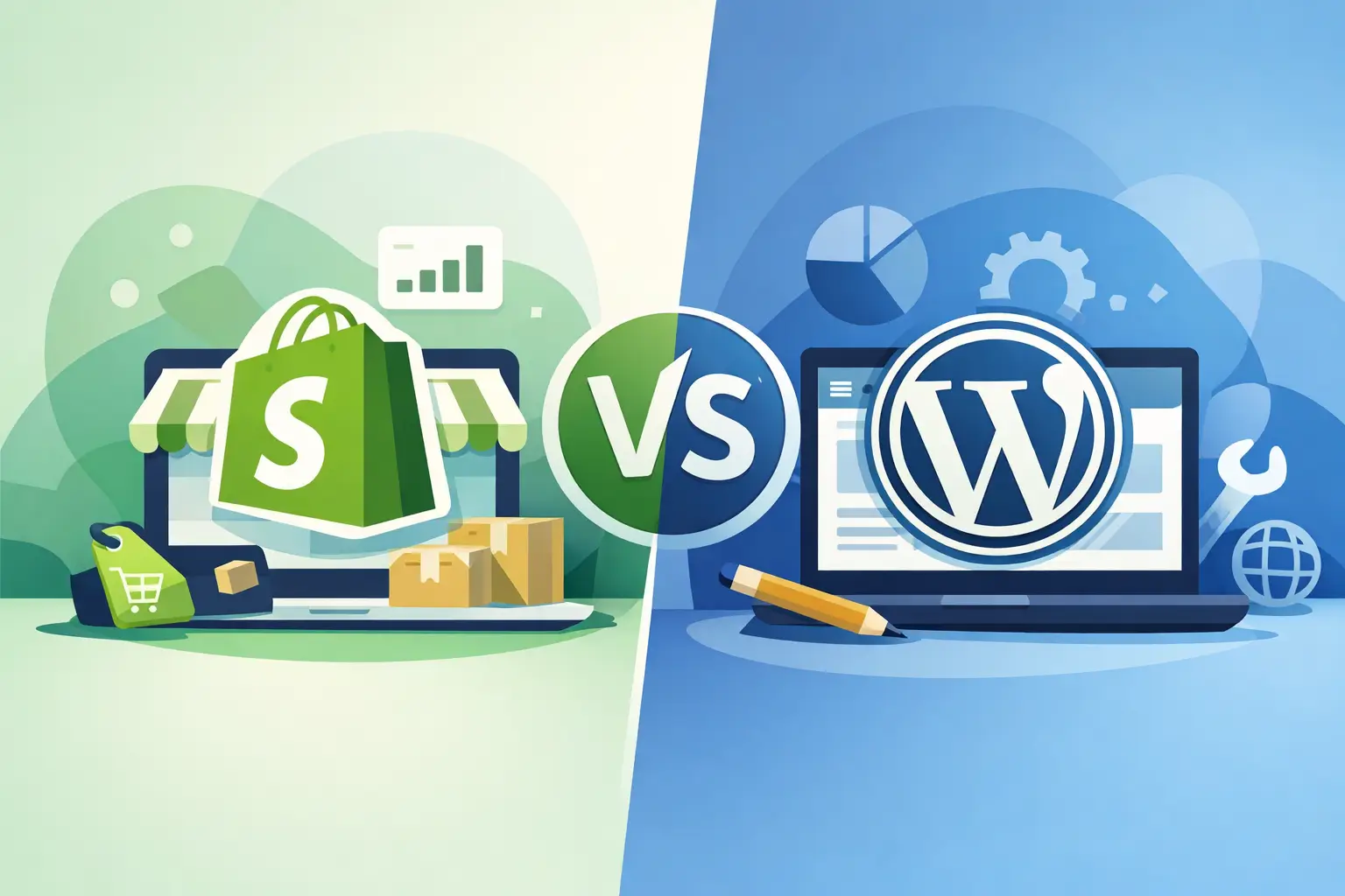 Shopify vs. WordPress: Was passt besser?