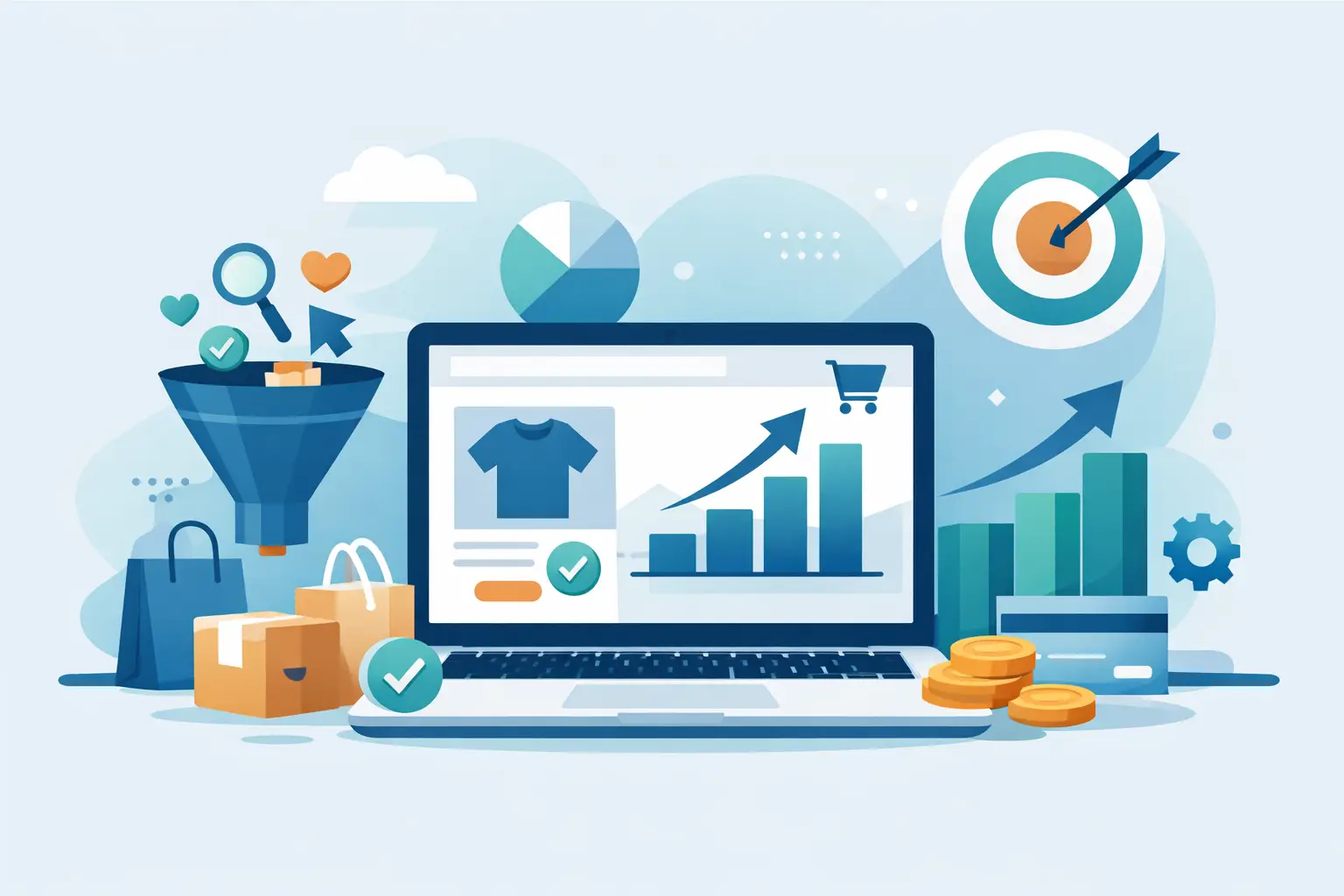 Wie verbessert man die Conversion Rate im Webshop?