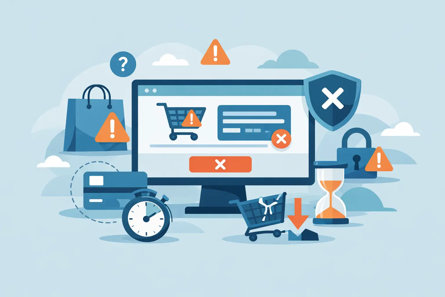 Die Top-Fehler im Checkoutprozess vermeiden
