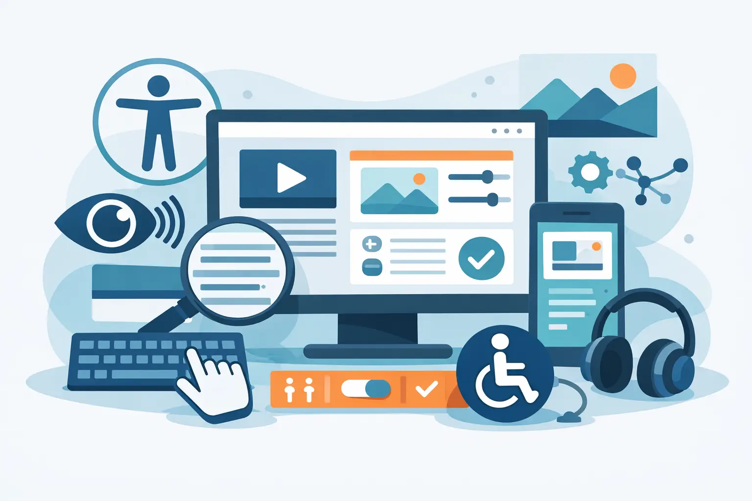 Wie funktioniert barrierefreies Webdesign?