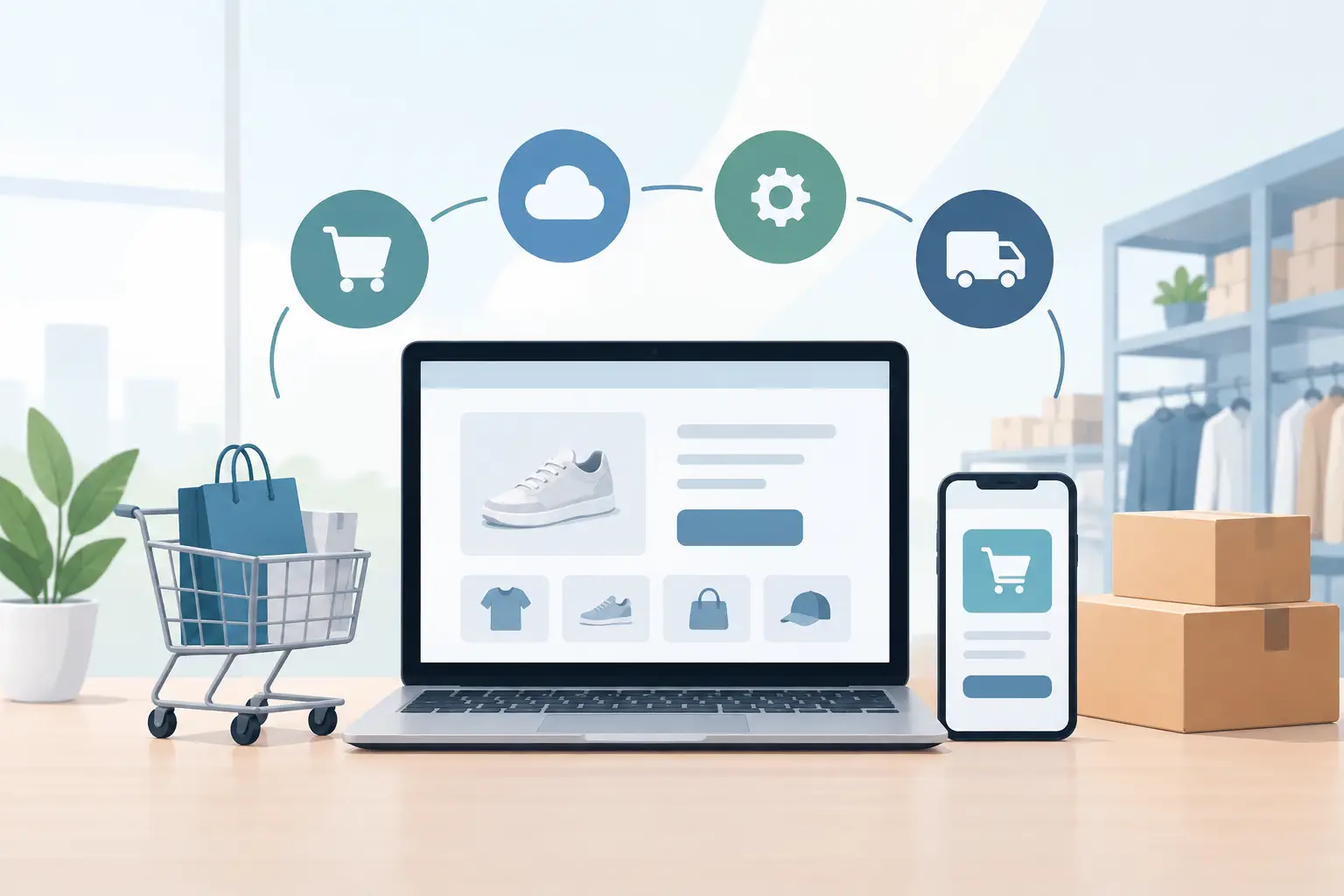 Digitale Prozesse im Handel richtig aufbauen