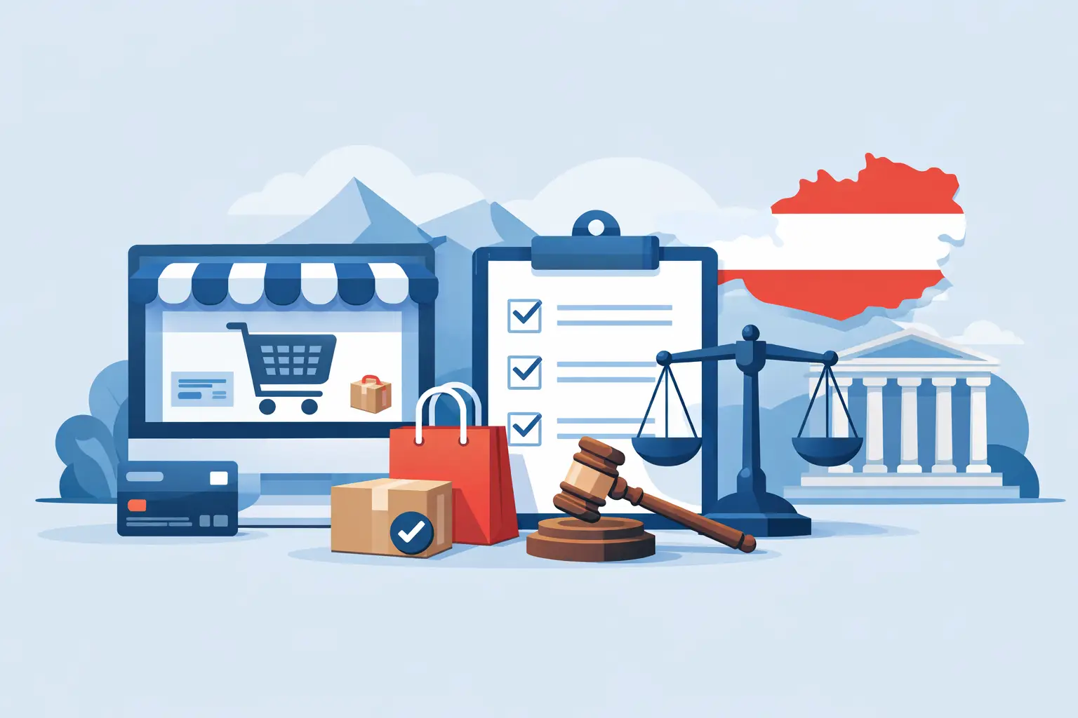 Onlineshop Rechtssicherheit Österreich richtig umsetzen