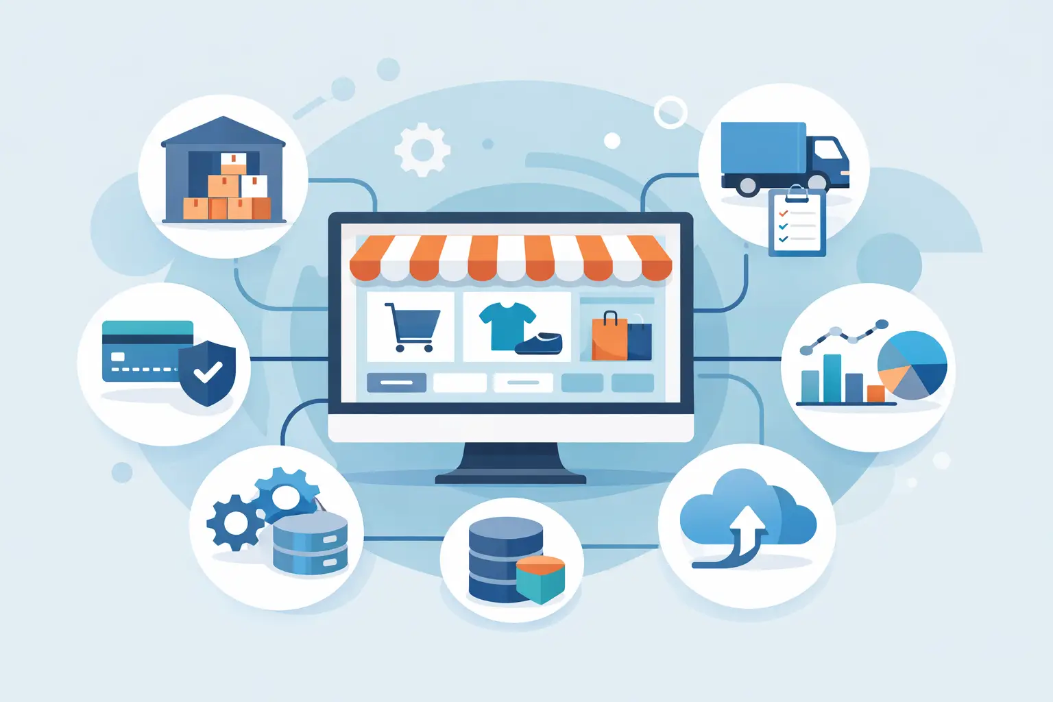 Schnittstellen im Onlineshop verstehen und planen